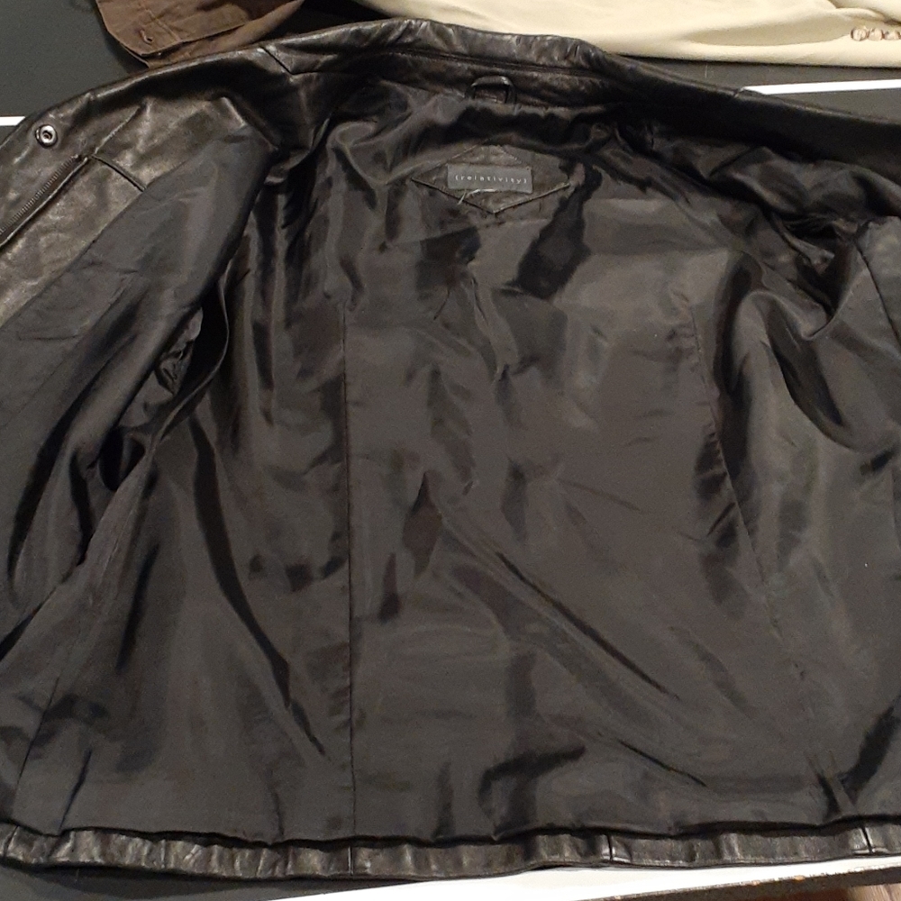 Woman Leather Jacket by Relativity - Picture 8 of 9